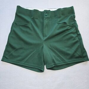 Vtg 80s BIKE Athletic C900 Coach Shorts Kelly Green Mens L Nylon Gym Sporty Rich
